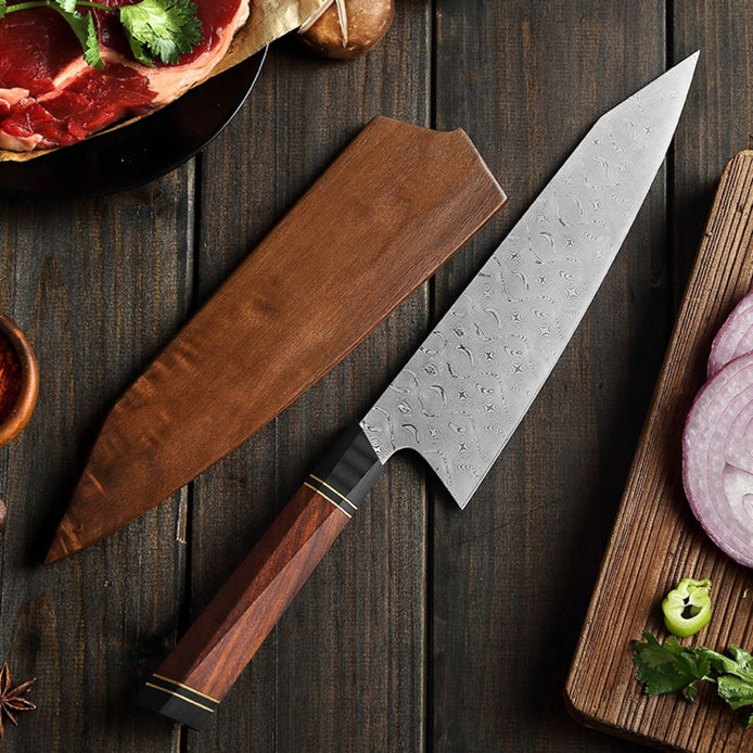 Chef Knife — Multi-Layer Damascus | Uniform Edge Behaviour