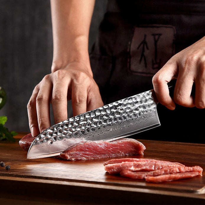 Faca Santoku YOSEGI