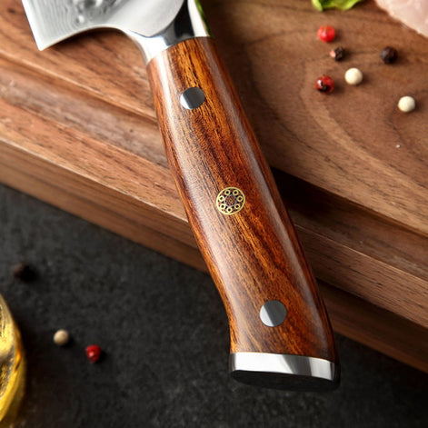 Faca Santoku TERRACOTA