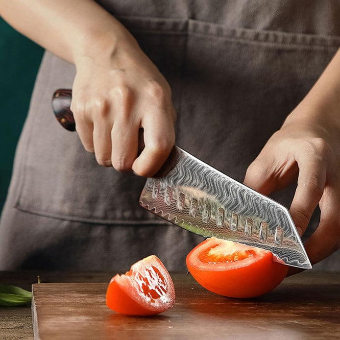 Faca Santoku CHEVRON